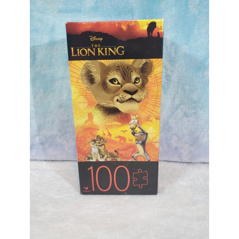 Disney The Lion King Simba Portrait Puzzle - 100 Pieces 11" x 15" Spinmaster